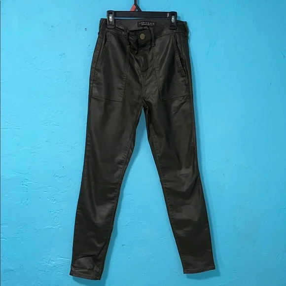Sanctuary Women's dark green Standard Surplus skinny pants size 26 - Picture 4 of 9